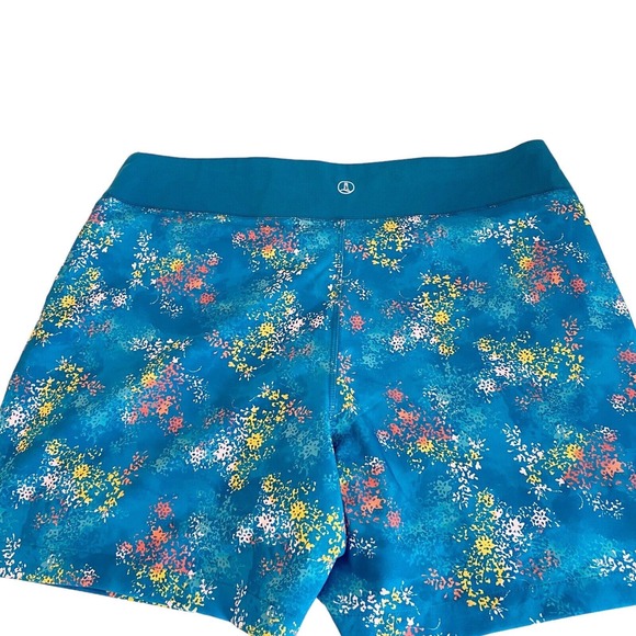 Lands End Women's Size L/P 14-16 High Rise Everyday Active Shorts 7” inseam - Picture 4 of 5